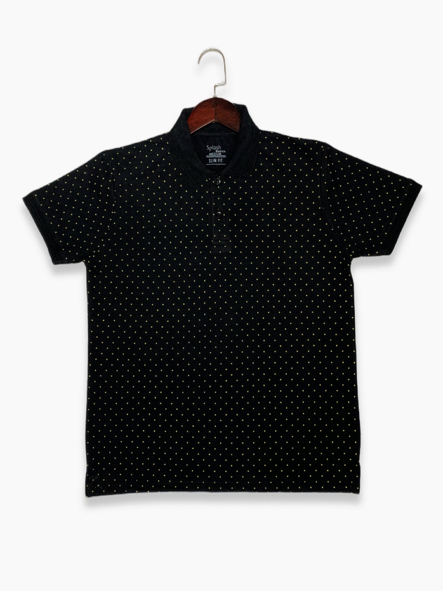 Polka Dots Printed Polo's