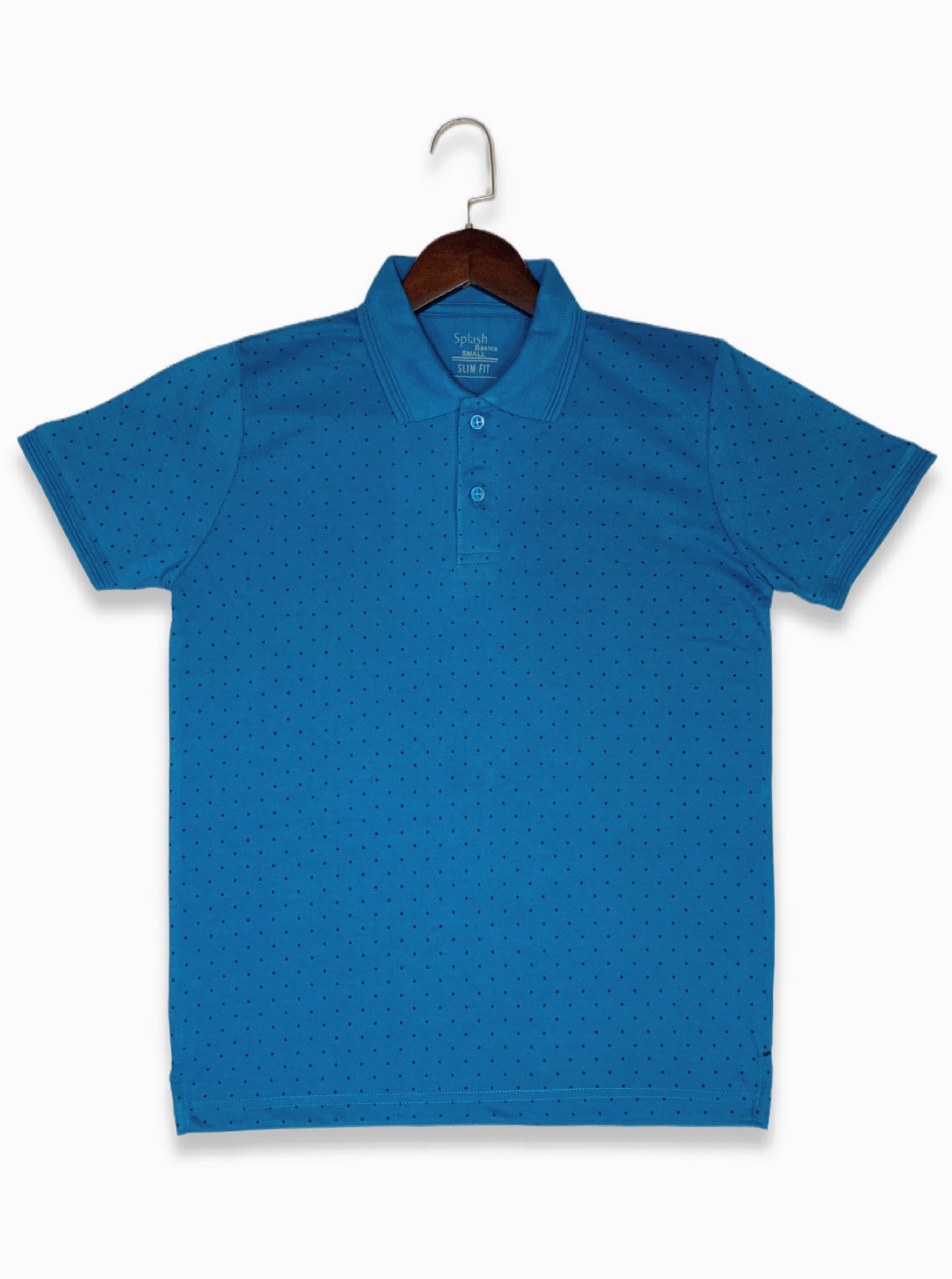 Polka Dots Printed Polo's