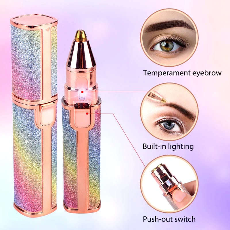 Portable USB Rechargeable Trimmer for Upper -Lips and Eyebrows